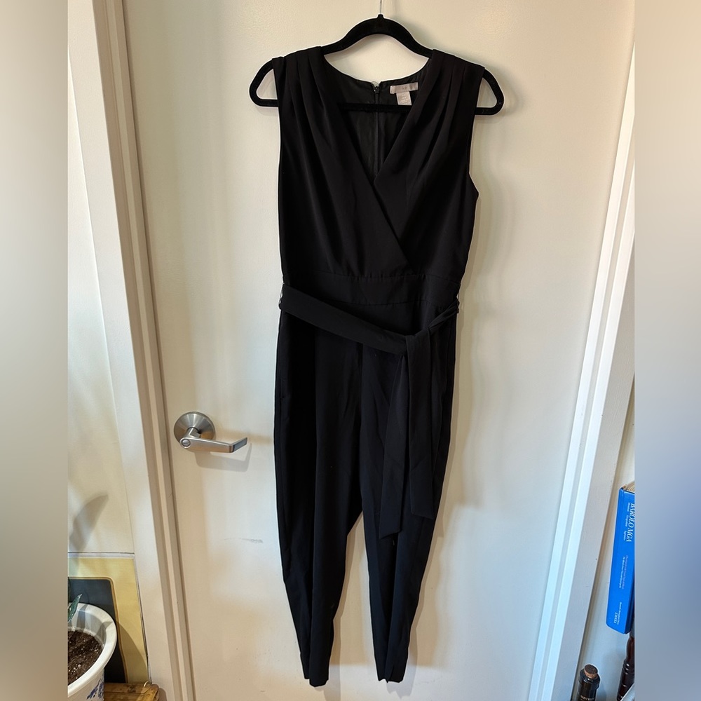 H&M Black Jumpsuit Size 8